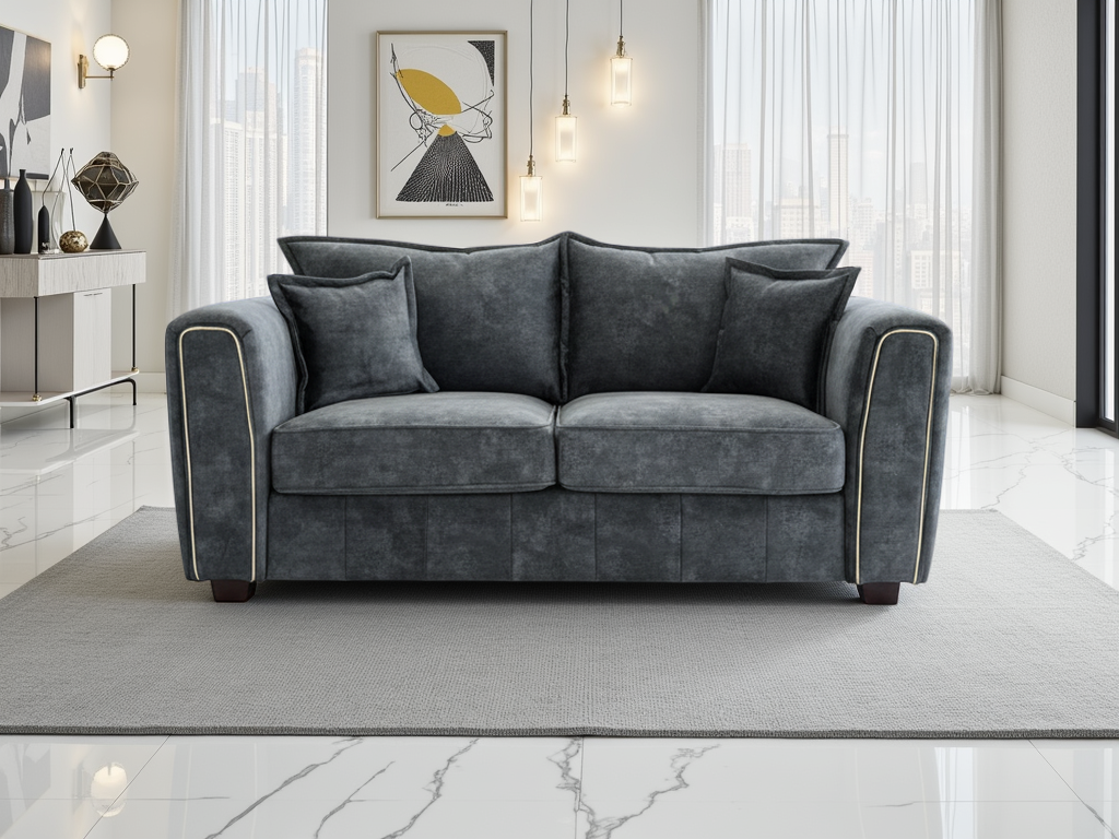 20251008_131320_865389b9-921c-4afe-a8d2-e811c97f032d Serena Sofa Black 2 Seater - Image 1