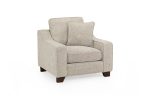 Nebraska Sofa Stone Armchair - Image 2