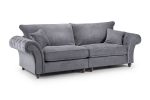 Windsor Fullback Sofa Grey 4 Seater - Image 2