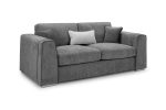 Naples Sofa Grey 3 Seater - Image 2