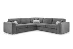 Naples Sofa Grey Large Corner - Image 3