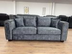 Serena Sofa Black 3 Seater - Image 2