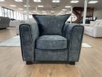 Serena Sofa Black Armchair - Image 3