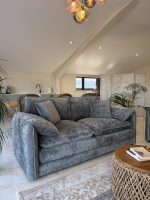 Solaya Sofa Grey 3 Seater - Image 4
