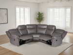 Myra Recliner Sofa Grey Large Corner - Image 3