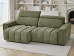 Molly Electric Sofabed Green 3 Seater - Image 2