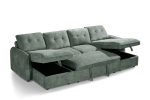 Moscow Sofabed Green U Shape Corner - Image 4