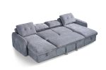Moscow Sofabed Grey U Shape Corner - Image 5