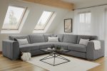 Naples Sofa Grey Large Corner - Image 2