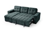 Palermo Universal Corner Sofabed Teal - Image 3