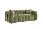 Venice Sofa Olive 3 Seater - Image 2