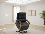 Vigo Electric Reclining Chair Grey - Image 2