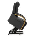 Vigo Electric Reclining Chair Grey - Image 5