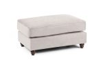 Windsor Fullback Sofa Stone Footstool - Image 2