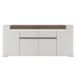 Toronto Wide 4 Door 2 Drawer Sideboard (inc. Plexi Lighting) - Image 2