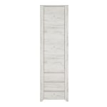 Angel Tall Narrow One Door 3 Drawer Narrow Cupboard - Image 2