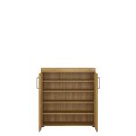 Cortina 2 Door Shoe Cabinet in Grandson Oak - Image 2