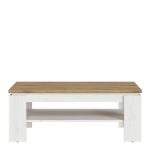Celesto Coffee Table in White and Oak - Image 2