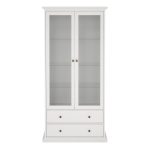 Paris China cabinet in White - Image 2