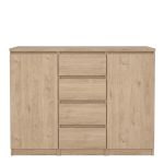 Naia Sideboard  4 Drawers 2 Doors in Jackson Hickory Oak - Image 2