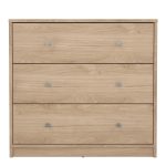 May Chest of 3 Drawers in Jackson Hickory Oak - Image 2