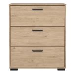 Sofia Chest 3 drawers Jackson Hickory - Image 2