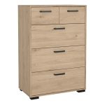 Sofia Chest 3  2 drawers Jackson Hickory