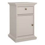 Paris Nightstand 1 door 1 Drawer in Cashmere - Image 3