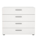 Pepe Chest of 4 Drawers in White - Image 2