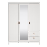 Barcelona Wardrobe Doors & Mirror Door with Drawers - Image 2