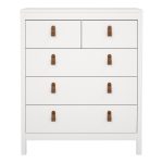 Barcelona Chest 3 Drawers in White - Image 2