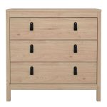 Barcelona Chest 3 Drawers in Jackson Hickory Oak - Image 2