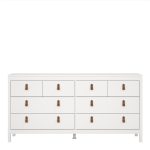 Barcelona Double Dresser 4 Drawers in White - Image 2