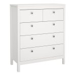 Madrid Chest 3 Drawers in White