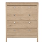 Madrid Chest 3 Drawers in Jackson Hickory Oak - Image 2