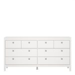 Madrid Double Dresser 4 Drawers in White - Image 2