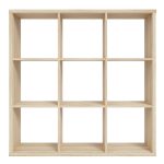 Mauro 3x3 Storage Unit in Sonoma Oak - Image 2