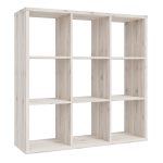 Mauro 3x3 Storage Unit in Sand Oak - Image 3