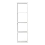 Mauro 3 Shelves Storage Unit in Matt White - Image 2
