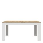 Bohol Extending Dining Table 160-207cm in Riviera Oak/White - Image 2