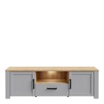 Bohol TV Unit Inc. LED Light in Riviera Oak/Grey Oak - Image 2