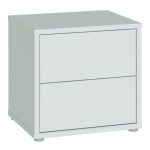 Alice Springs Low Bedside Cabinet with Push-to-Open - Image 2