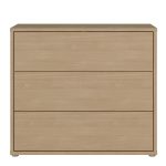 Alice Springs 3 Drawer Chest with Push-to-Open Drawers in Elegancia Oak - Image 2