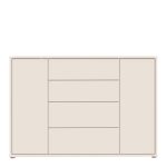 Alice Springs Wide Sideboard with 4 Drawers & 2 Doors with Push-to-Open in Sand - Image 2