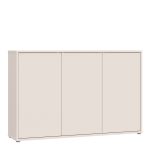 Alice Springs 3 Door Sideboard with Push-to-Open Doors in Sand - Image 2
