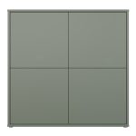 Alice Springs 4 Door Large Storage Cabinet with Push-to-Open Doors in Sage Green - Image 2