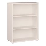 Alice Springs Low Wide Bookcase with Open Shelving in Sand