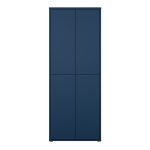 Alice Springs Tall Shoe Cabinet with 4 Doors Push-to-Open in Night Blue - Image 2