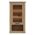Corona Wall Display cabinet in Artisan Oak - Image 2