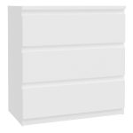 Edmore 3 Drawer Chest in White - Image 3